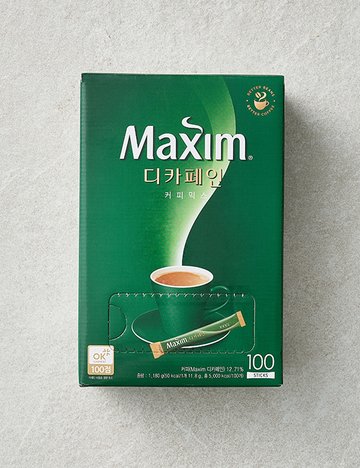 [맥심] 디카페인 커피믹스 (12g X 100개)