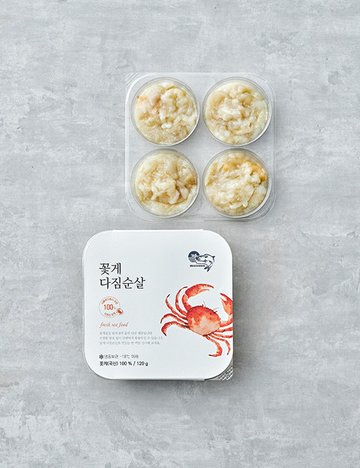 국산 꽃게 다짐살 120g