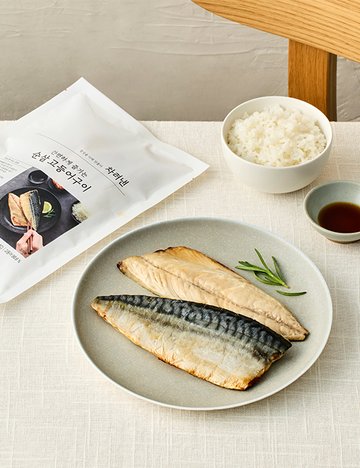[차려낸] 소금&식초로만 맛을 낸 순살 고등어구이 80g X 2입