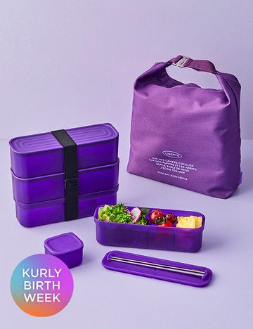 [실리만] 3단 도시락통&가방 세트