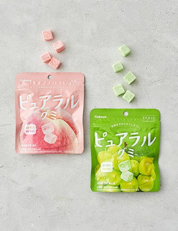 [카바야] 퓨아랄 과일 구미 40g 2종 (택1)