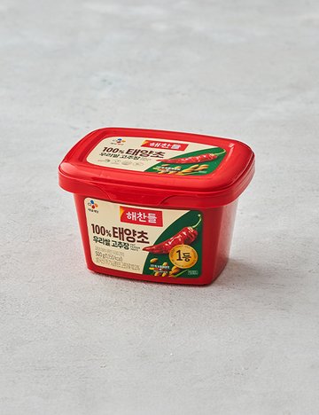 [해찬들] 100% 태양초 우리쌀 고추장 500g