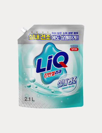 [리큐] 진한겔 하이브리드 실내건조 액상 세탁세제 2.1L 리필(일반용)