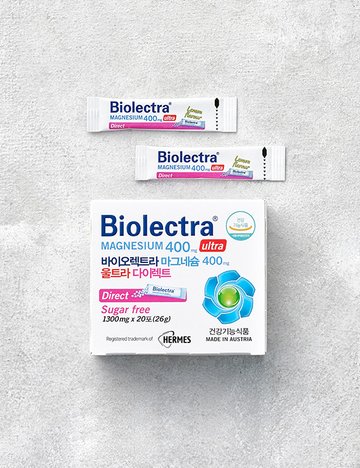 [컬리] [바이오렉트라] 마그네슘 400mg 울트라 다이렉트 (20일분)