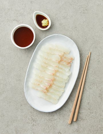 [스시코우지] 소금에 숙성한 광어회 (시오즈메) 120g (냉장)
