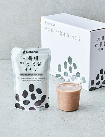 [밥스누] 서울대 서목태 약콩 콩물두유 (190mL X 10개)