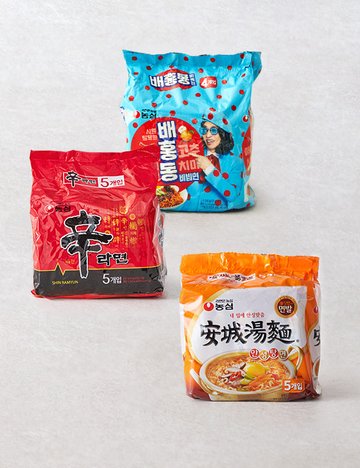[금주의라면] 농심 라면 4종 골라담기 (택3)