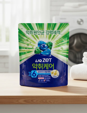 [리큐] 제트 악취케어 캡슐세제 40입