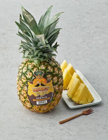 [스미후루] 감숙왕 허니팟 파인애플 2.4kg 내외