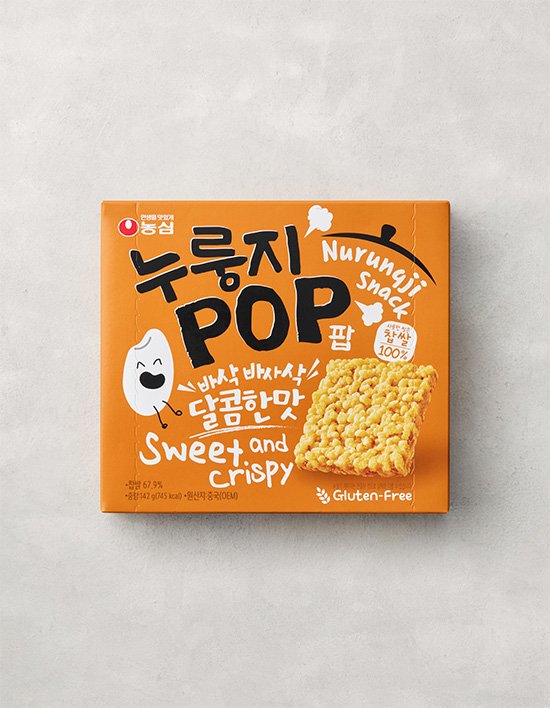 [농심] 누룽지팝 142g