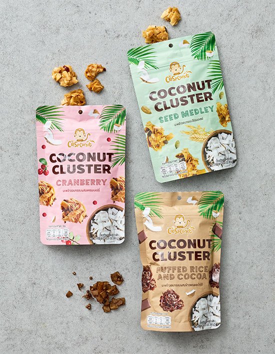 [크리스프코넛] 베이크드 코코넛칩 과자 3종 (택1)