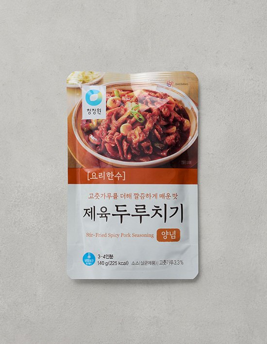 [청정원] 요리한수 제육두루치기양념 140g
