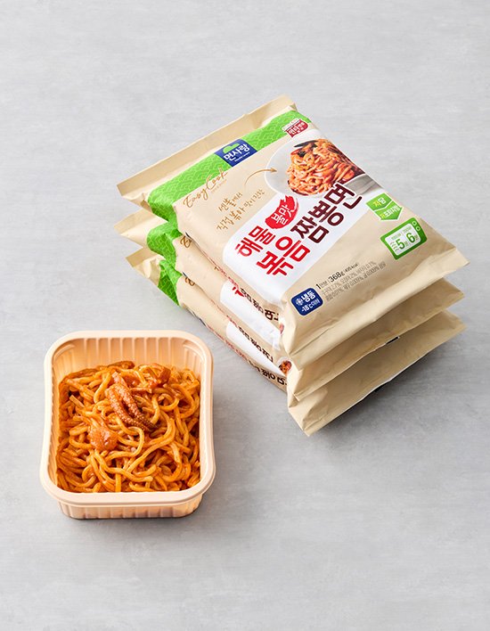 [면사랑] 볶음짬뽕면 용기면 365g*3개입