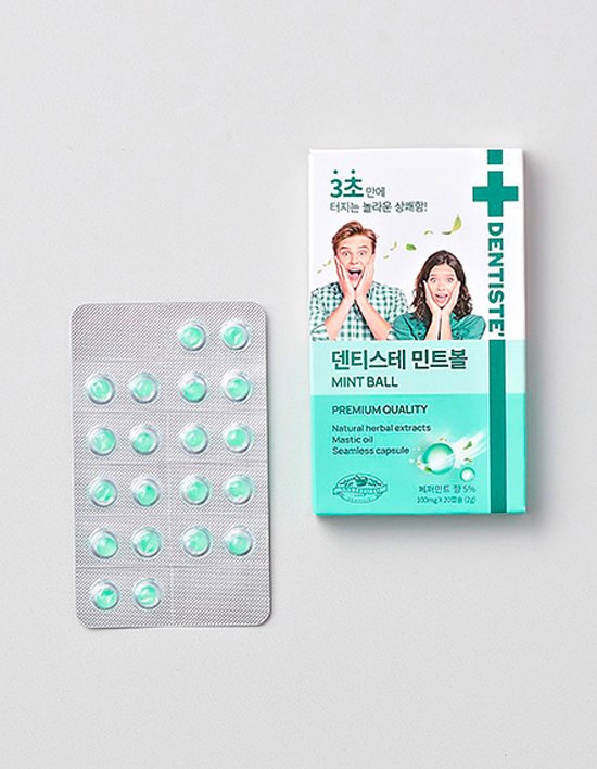 [덴티스테] 민트볼 20p