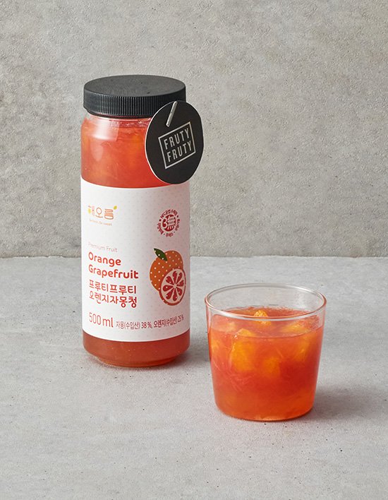 [프루티프루티] 오렌지 자몽 수제청