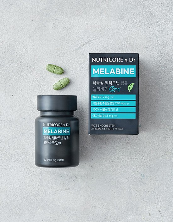 [뉴트리코어] 식물성 멜라토닌함유 멜라바인 30정