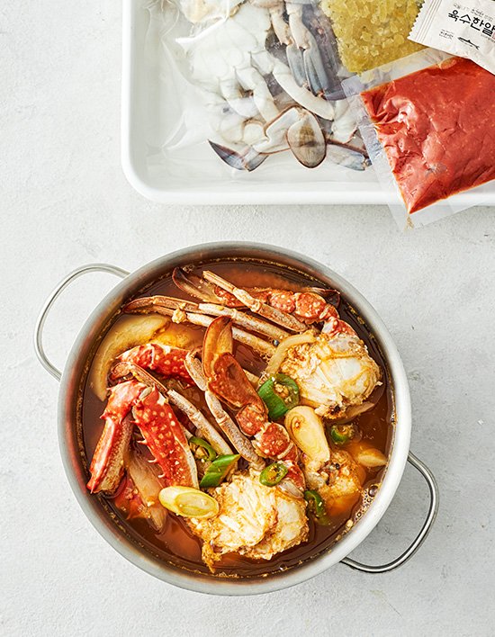 [해찬미소] 남도식 된장 꽃게탕