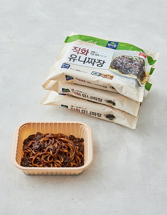 [면사랑] 직화유니짜장 용기면 383g*3개입