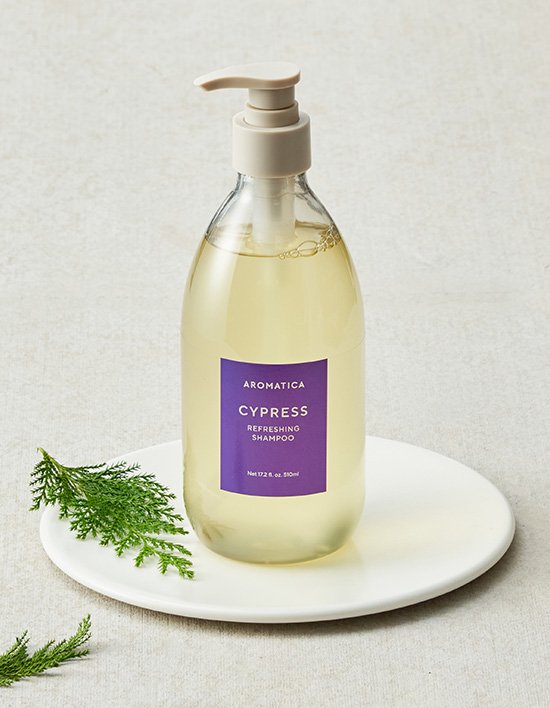 [아로마티카] 사이프러스 리프레싱 샴푸 510ml 