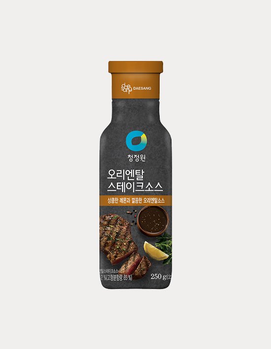 [청정원] 오리엔탈 스테이크소스 250g