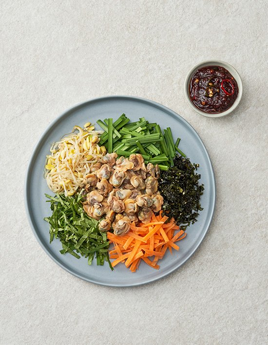 [집반찬연구소] 양념 꼬막 비빔밥