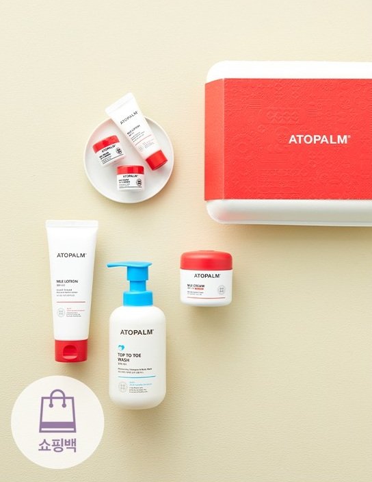 [아토팜] 스페셜 케어 선물세트 (탑투토워시 300ml+MLE 크림 65ml+MLE 로션 120ml) *쇼핑백 증정*