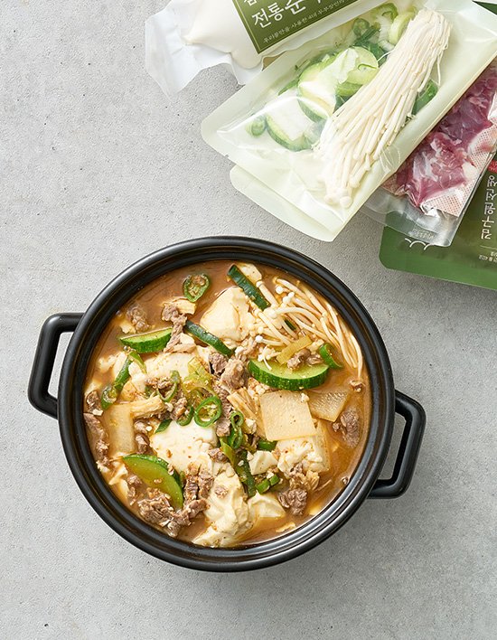 [김구원선생] 한우 된장 순두부찌개