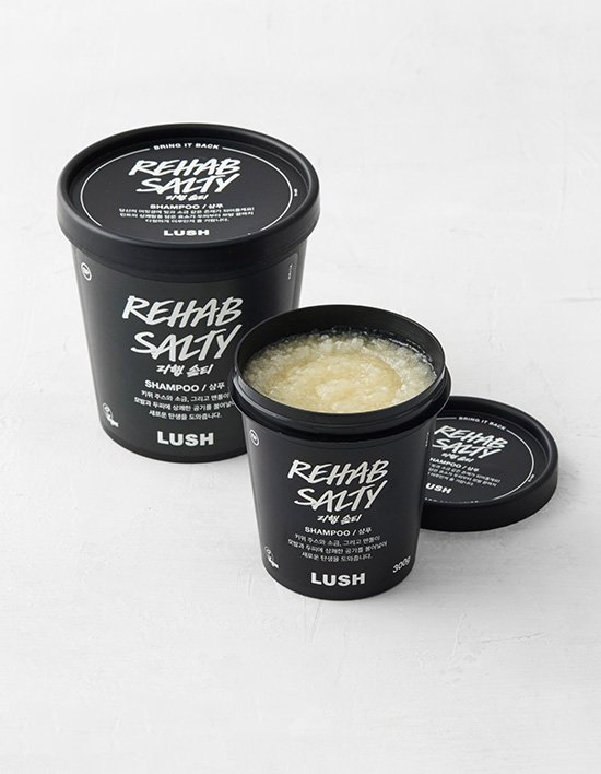 [러쉬] 리햅 솔티 300g/600g 2종- 샴푸 (택1)