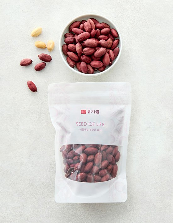 [유기샘] 오븐바삭 자색땅콩 200g