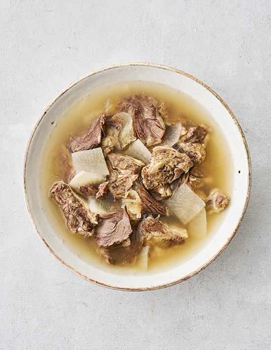 [해운대암소갈비집] 뼈없는 갈비탕