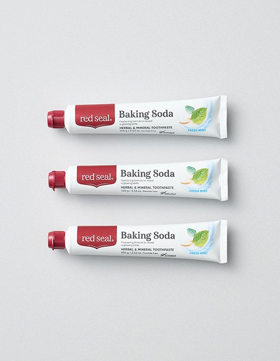 [레드씰] 베이킹 소다 치약 100g (3개입)