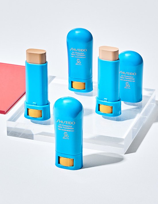 [시세이도] UV 프로텍티브 스틱 파운데이션 4종 (택1)