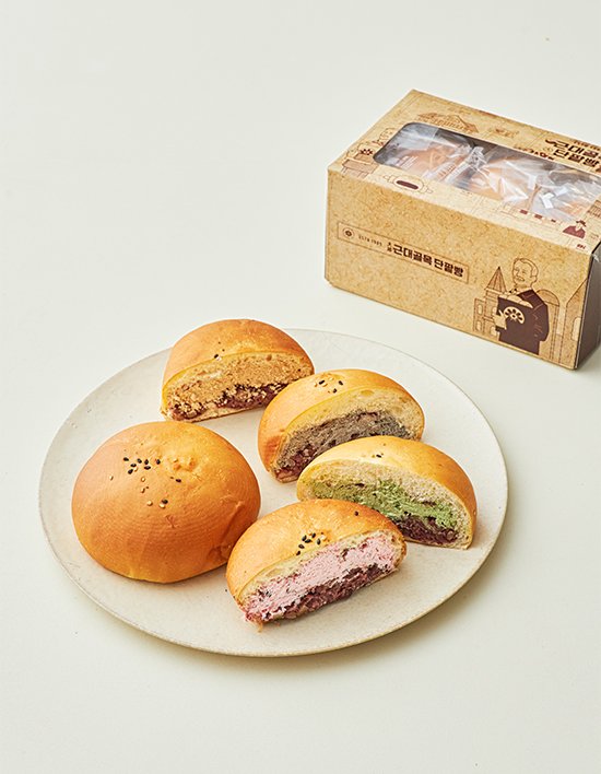 [근대골목단팥빵] 크림 단팥빵 5종 (택1)