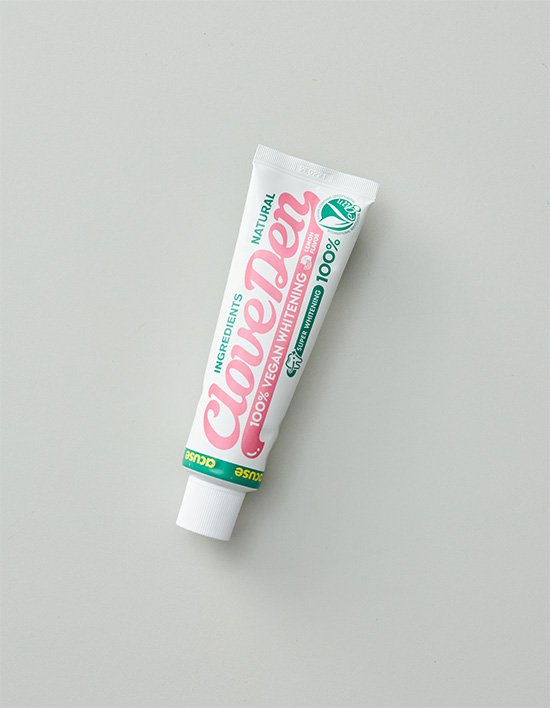 [클로브덴] 비건 미백치약 100g (슈퍼화이트닝 케어)