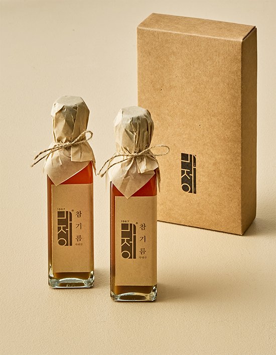 [선물세트] 마정기름집 프리미엄 국산 햇참기름 2구세트