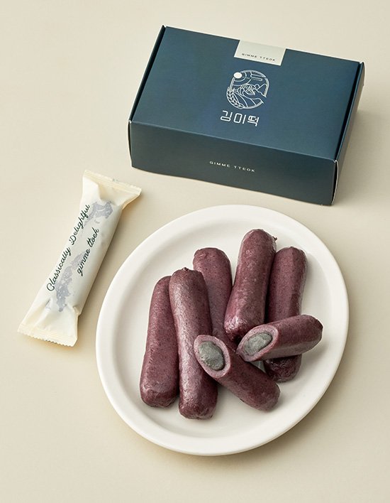 [김미떡] 흑임자 가래떡 480g