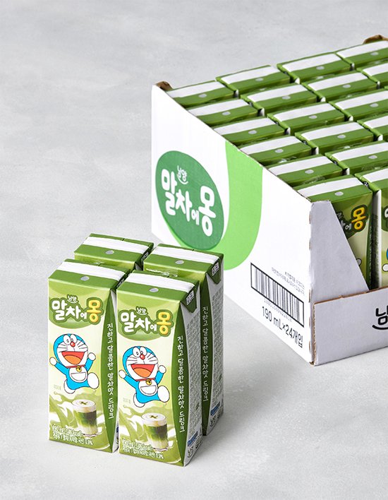 [남양] 말차에몽 2종(190mL X 4입, 24입)