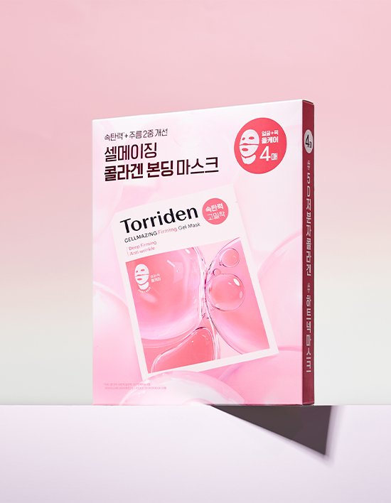 [토리든] 셀메이징 저분자 콜라겐 탄력 겔 마스크 4매입 (상/하/목)