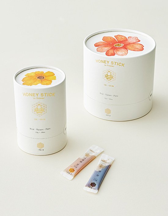 [-23.5] 이십삼쩜오 허니스틱 꿀 선물세트 2종 (30포/90포) + 쇼핑백 증정