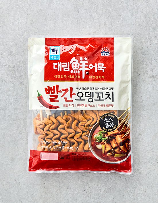[대림선] 빨간오뎅꼬치 409g