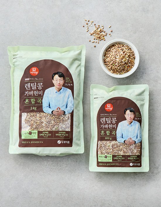 정희원 렌틸콩 가바 현미 혼합곡 2종