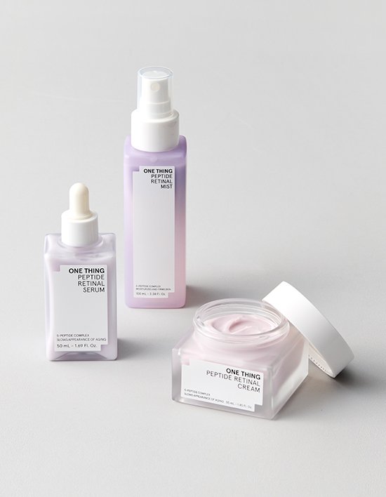 [원씽] (+미스트 본품 증정)펩타이드 집중 탄력세트(미스트 100ml+세럼 50ml+크림 55ml)