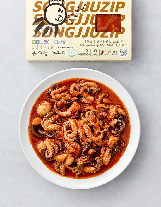 [송쭈집] 주꾸미 볶음 500g (순한맛)