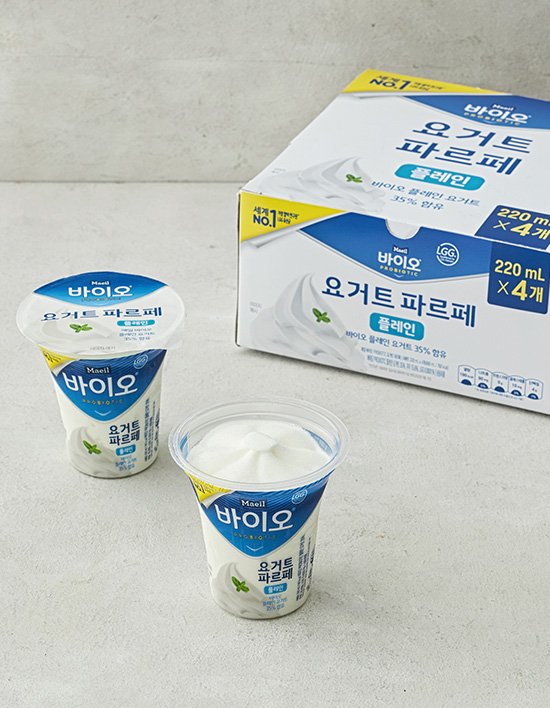 [매일] 바이오 요거트 파르페 아이스크림 220mL X 4개입
