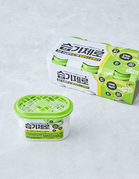 [피죤] 습기제로 제습제 525ML (3입)