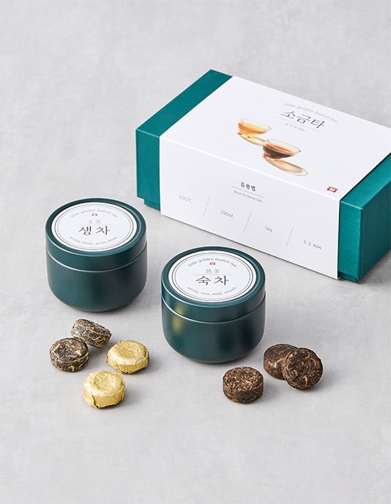 [대익차] 보이차 소금타 (3g X 20개입)