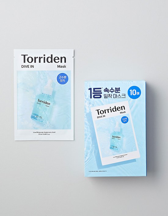 [토리든] 다이브인 저분자 히알루론산 마스크팩 10매 