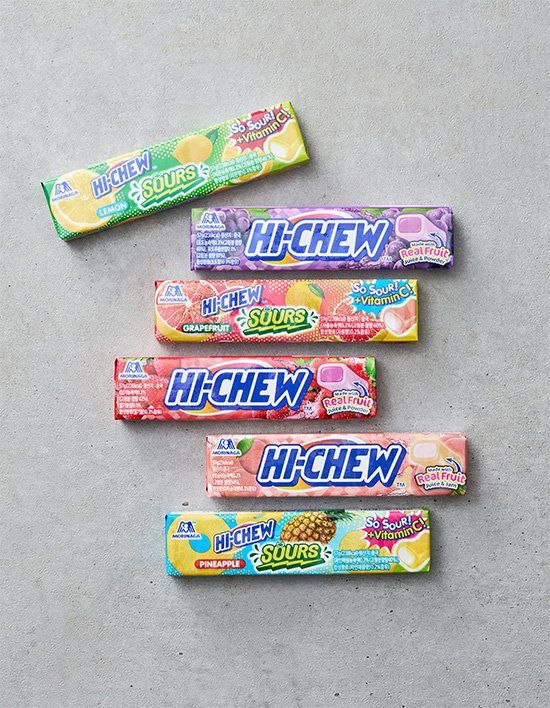 [모리나가] 하이츄 스틱 6종 (택1)