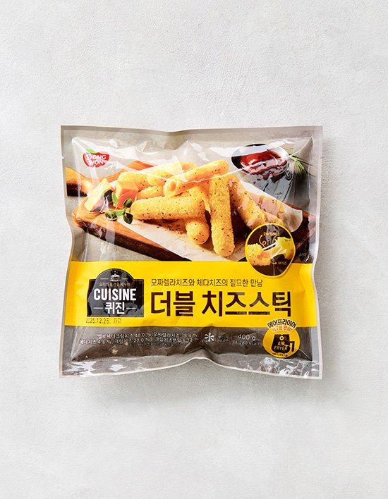 [동원] 퀴진 더블치즈스틱 400g