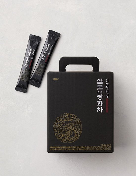 [김소형원방] 저당 삼본(三本)쌍화차 50포